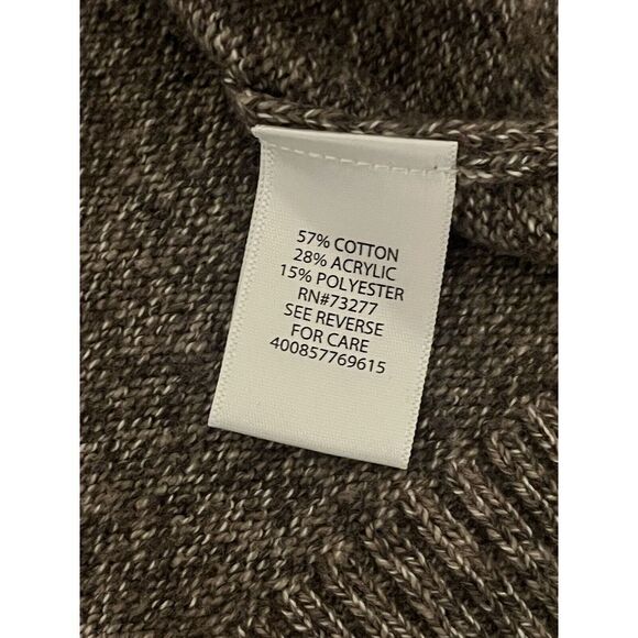 Croft And Barrow Sweater Mens XXL Brown Soft Knit Crew Neck Pull Over Warm - Picture 7 of 8